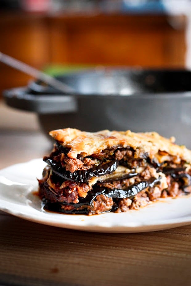 Fall comfort food recipes Rustic Eggplant Moussaka + 30 Comfort Food Recipes for Fall