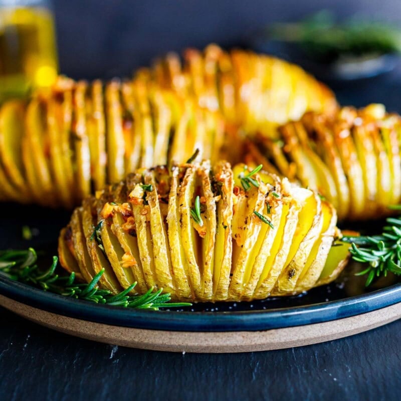 how to make hasselback potatoes