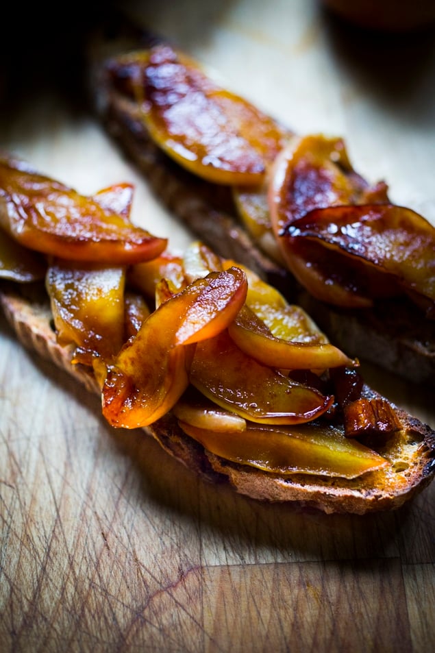 Cinnamon Apple Toast is a quick, easy breakfast made with the simplest of ingredients; good bread, an apple, maple syrup, and cinnamon. Vegan and delicious!