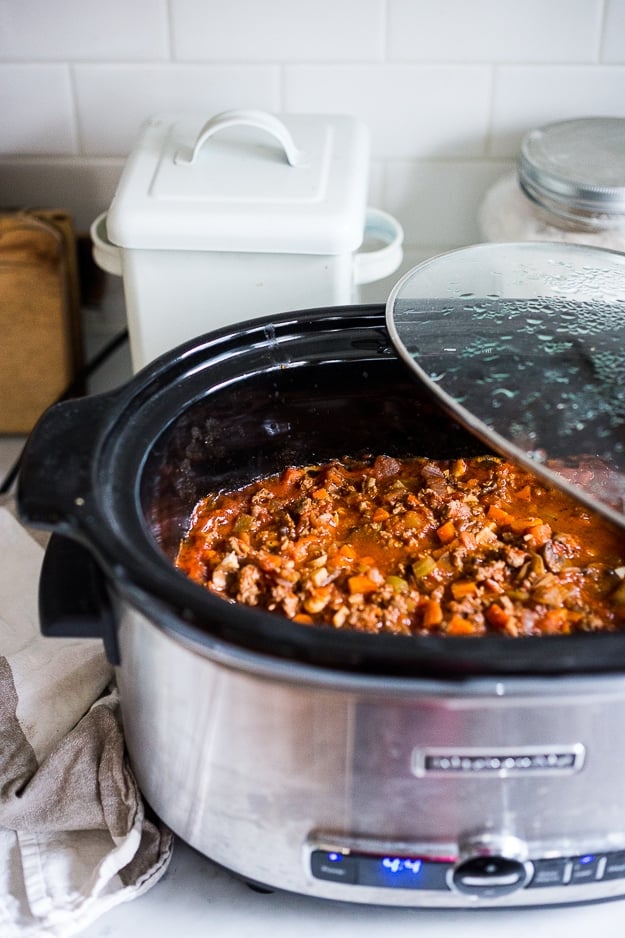 30 Fall Dinner Ideas! 30 Fall Dinner Ideas! Slow cooker Bolognese
