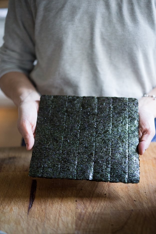 nori sheets for hand rolls.
