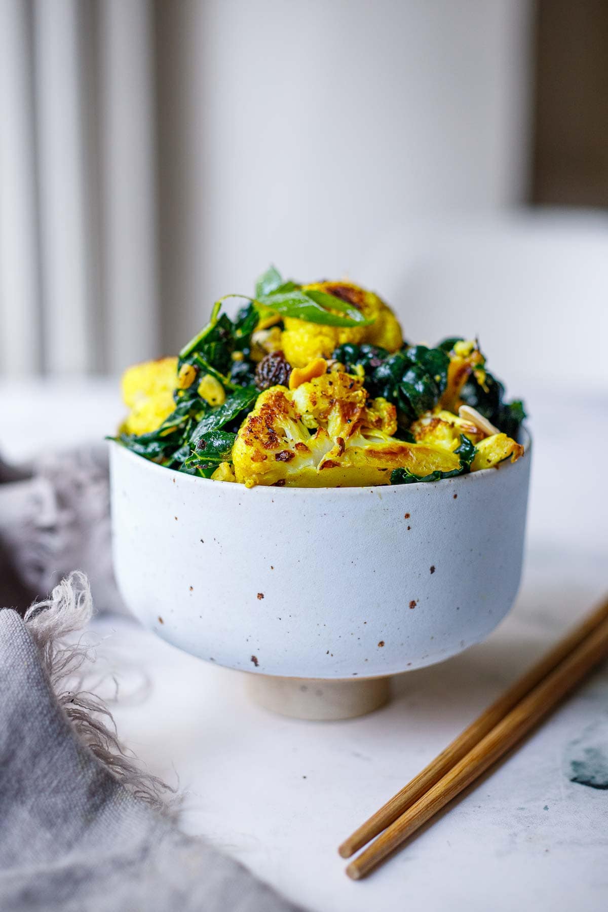 roasted cauliflower salad 