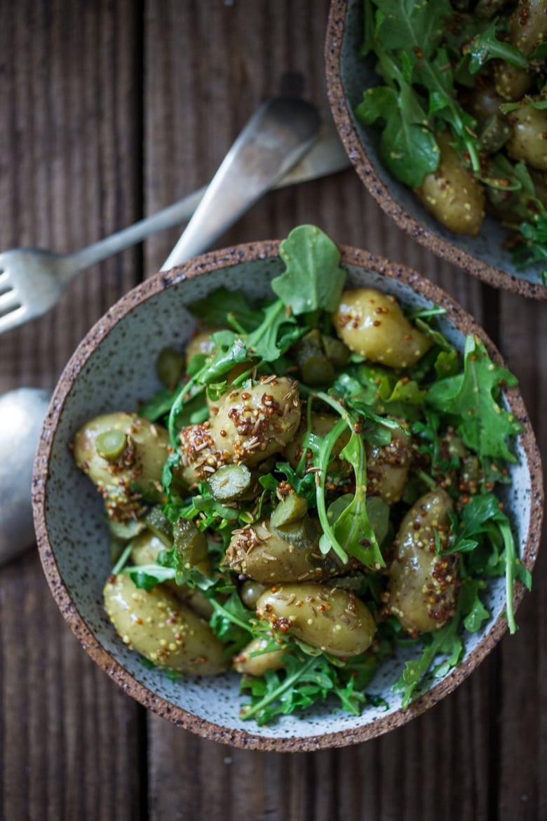Vegan potato Salad plus 12 Healthy Spring Recipes to celebrate Spring!