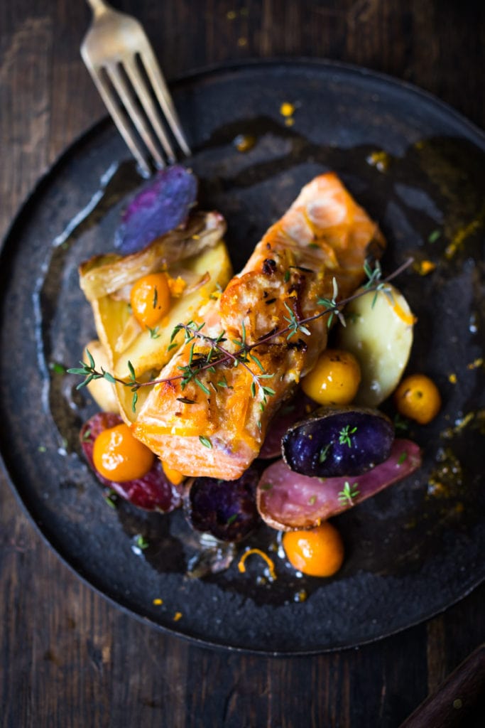 Citrus Baked Salmon