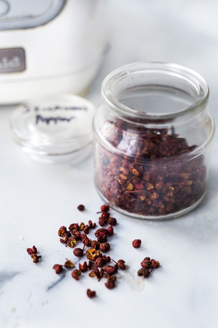 Spicy Szechuan Sauce -an easy delicious stir-fry sauce and flavorful marinade, infused with the flavors of China! #stirfrysauce #szechuan #sauce #stirfry #chinese #recipe #marinade #szechuansauce