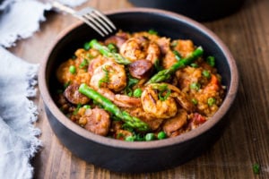 Jambalaya! Delicious and easy, this can be made in an Instant Pot or on the Stove Top. Flavorful!!! #jambalaya #instantpot #bestjambalaya