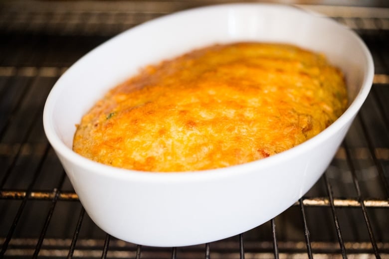 Baked cornbread casserole