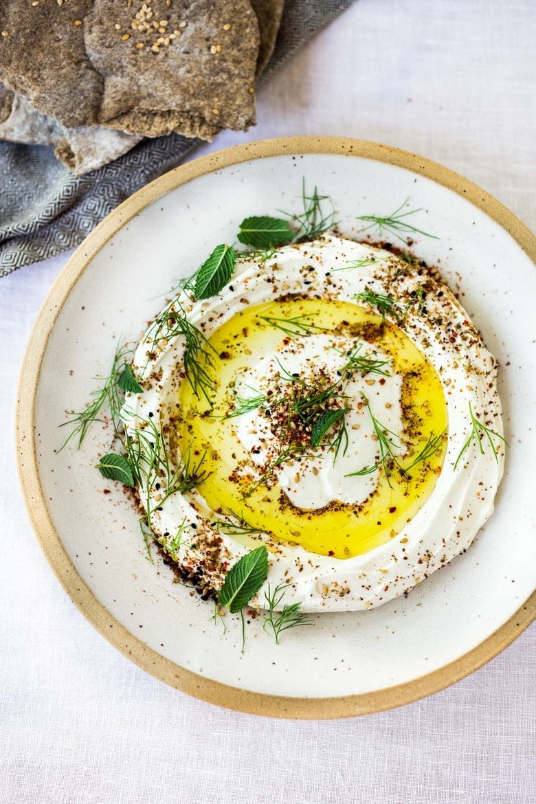 How to make Labneh- an easy labneh recipe you can make at home.