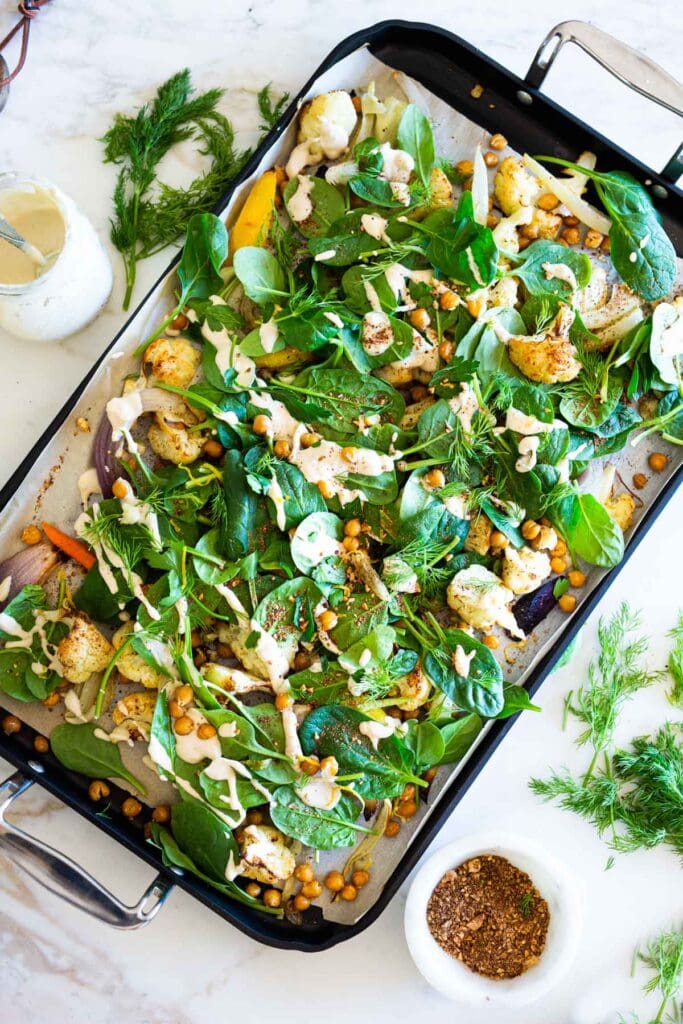 30 Delicious Cauliflower Recipes: Warm Winter Salad
