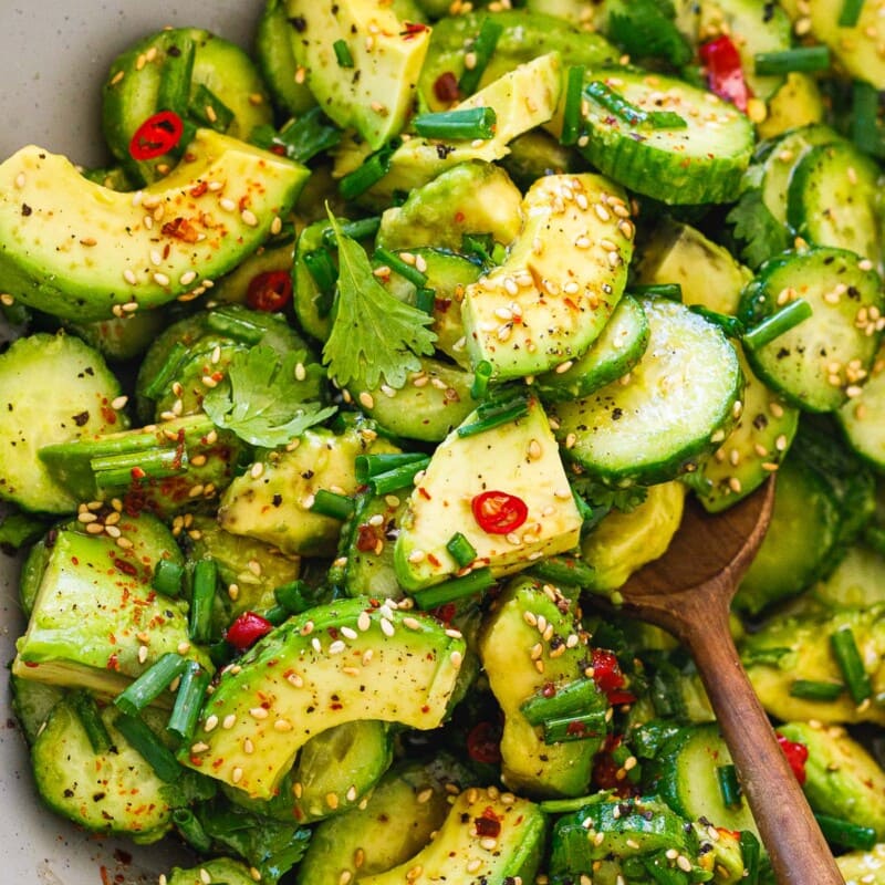 Sesame Avocado Salad