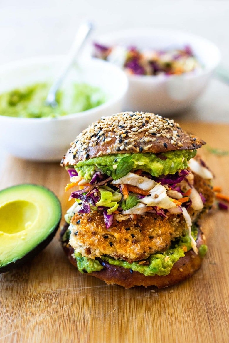 chicken katsu burger