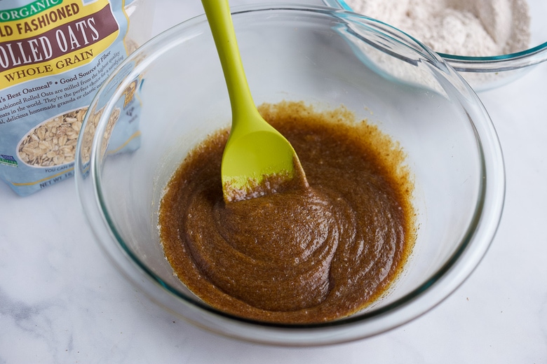 creamed oil and sugar