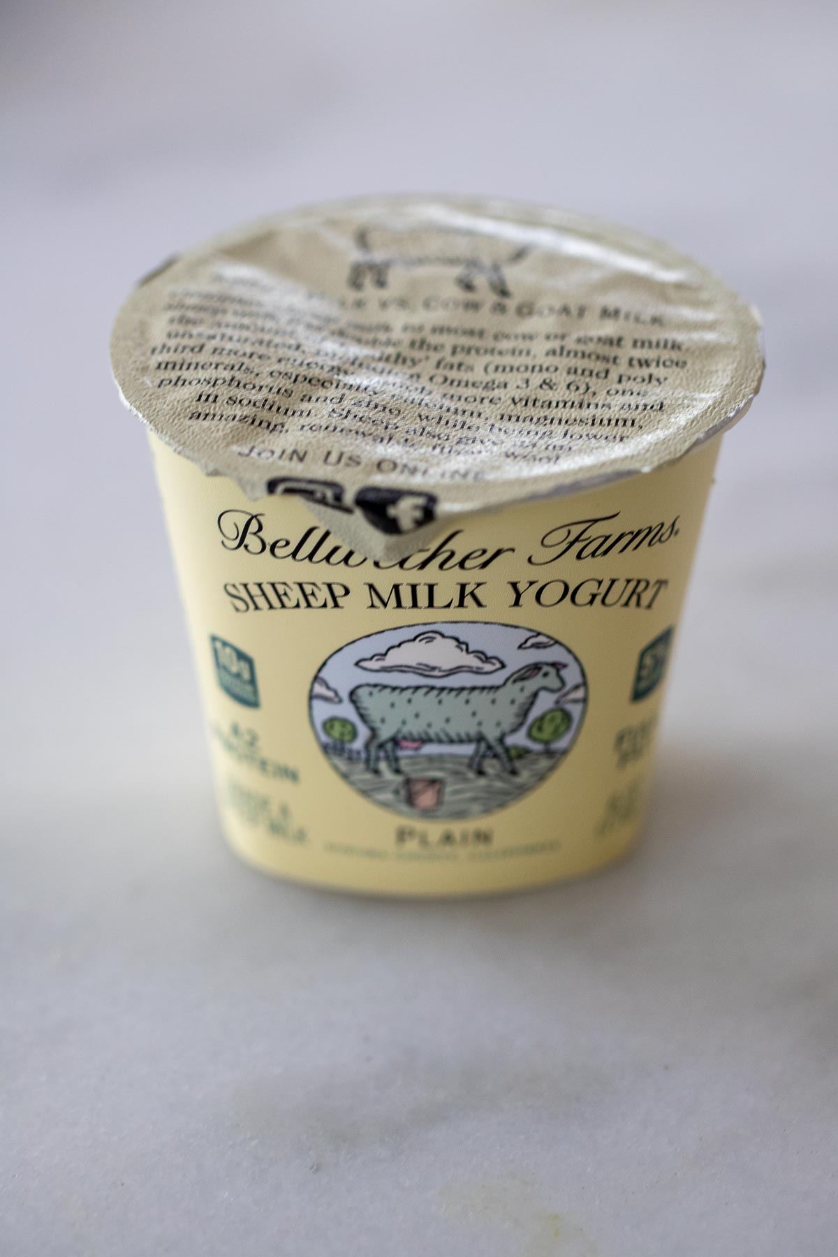 sheets milk Yogurt.