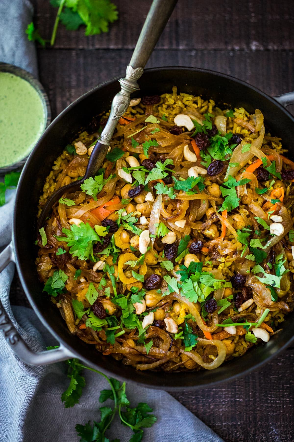 With over 100 5-star reviews, this Vegetable Biryani recipe is one of our reader favorites! It requires only 15 minutes of hands-on time before it gently simmers on the stovetop. 