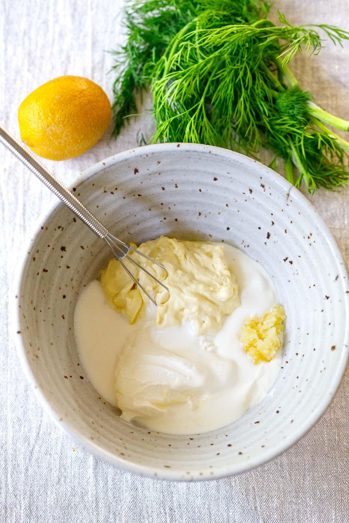 ingredients in salmon dill sauce