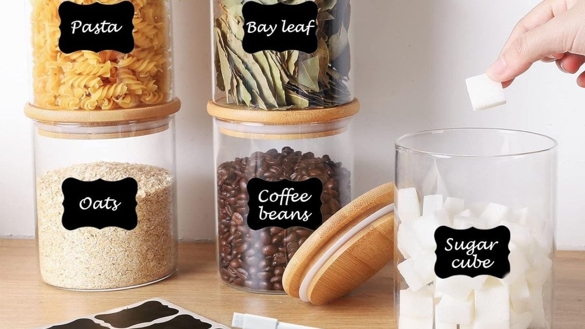 Glass storage containers