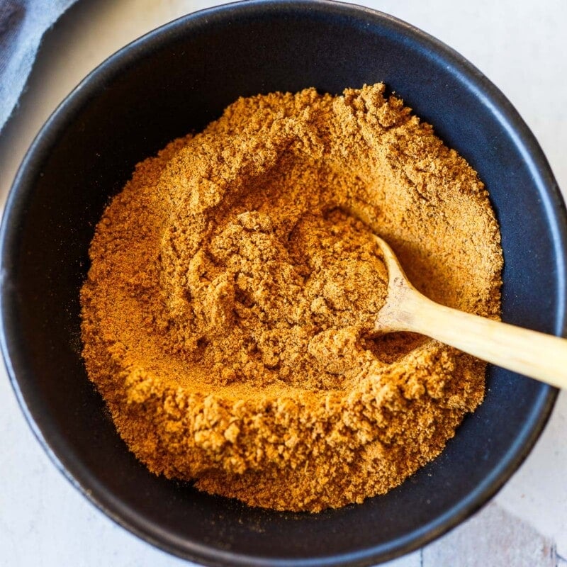 Aromatic Shawarma Spice is easy to make at home! Use this Middle Eastern seasoning on roasted chickpeas, vegetables, chicken, fish, lamb, and meats.