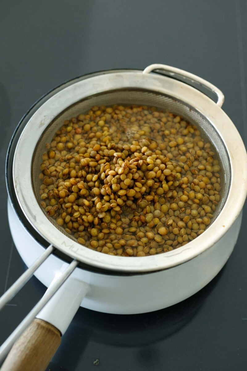how to cook lentils the easy way.
