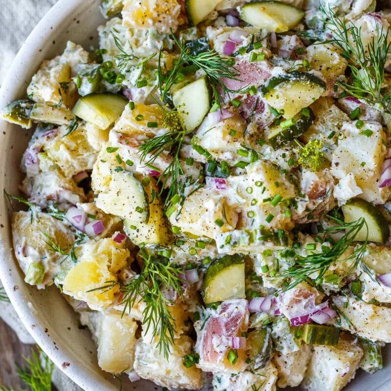 creamy potato salad recipe