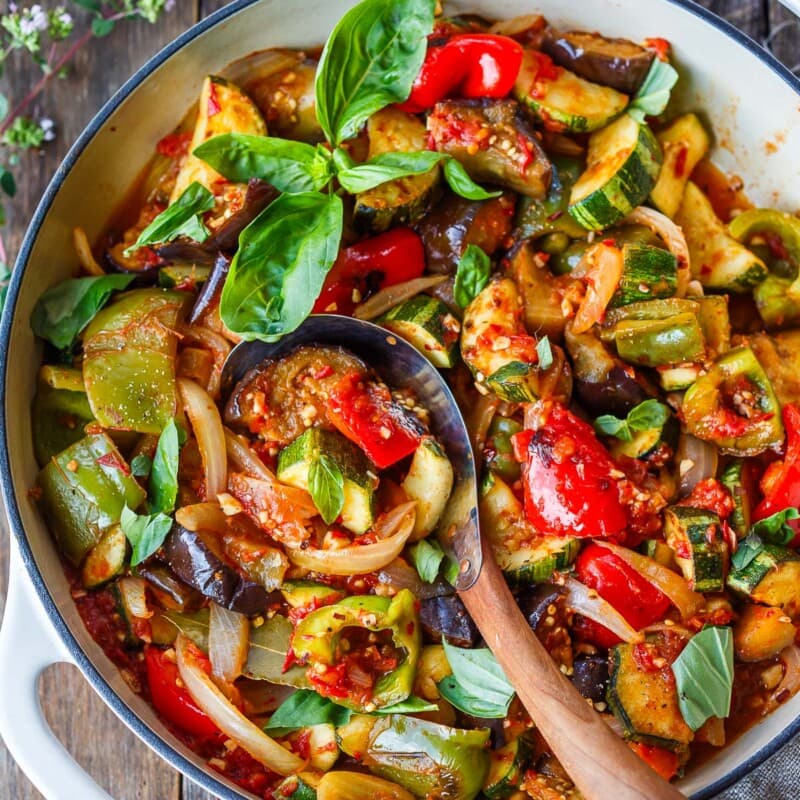 Learn how to make my chef's perfected recipe for traditional Ratatouille the way they do in Provence with clean flavors and succulent summer vegetables.