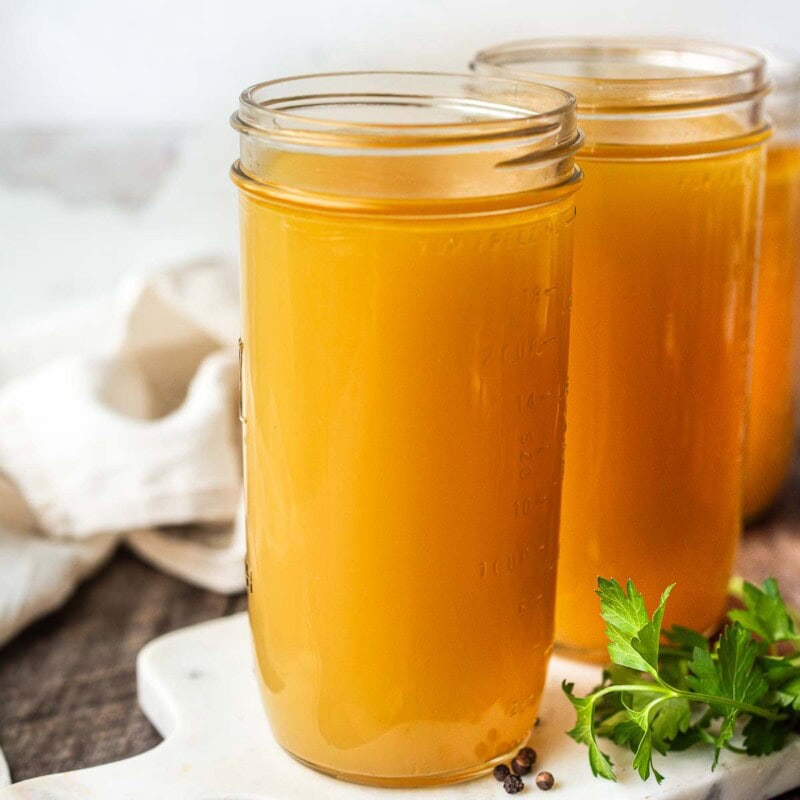 How to craft a rich, flavorful chicken stock with leftover roasted chicken for a rich and savory, nutrient-dense foundation for homemade soups and stews.