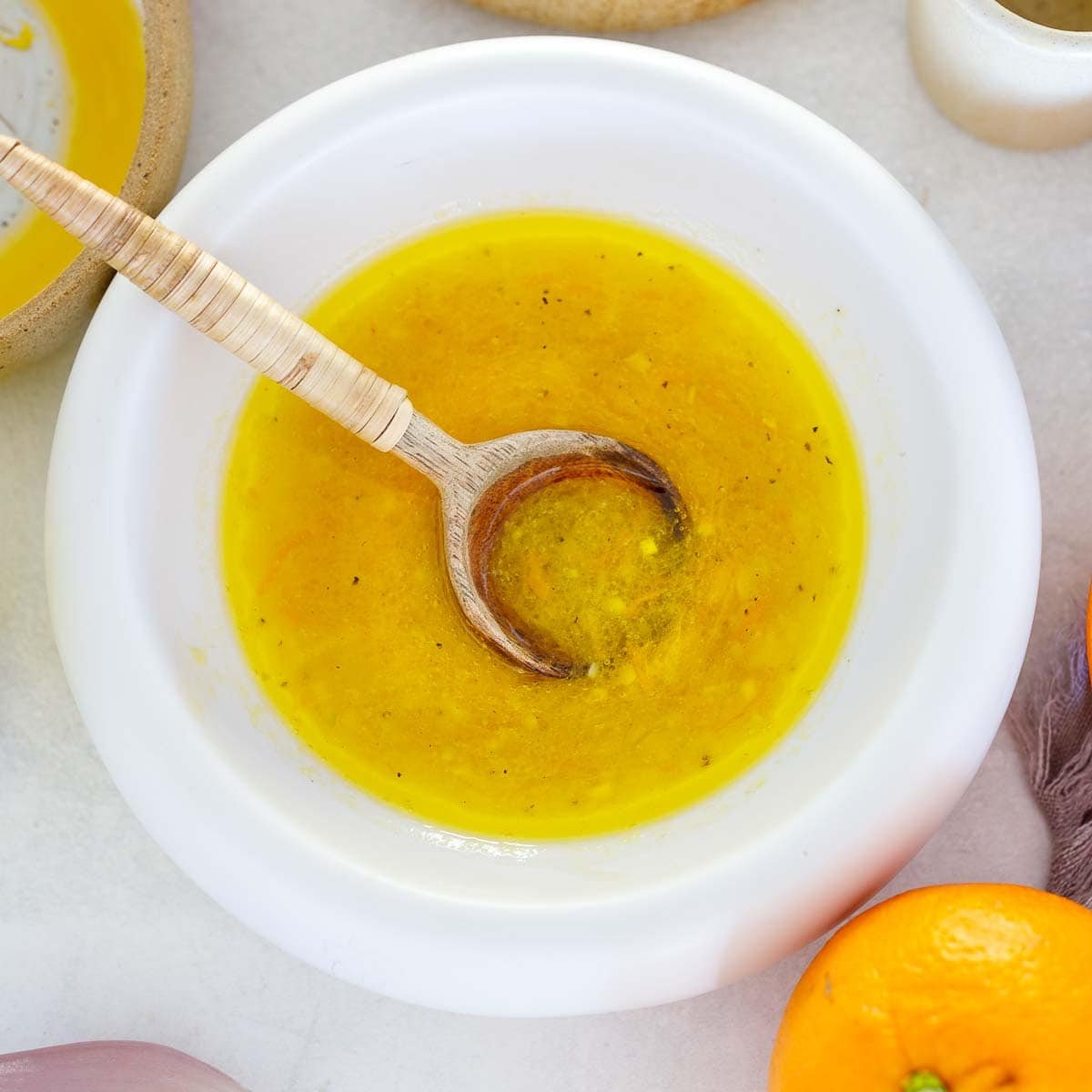 Easy Citrus Vinaigrette in a bowl.