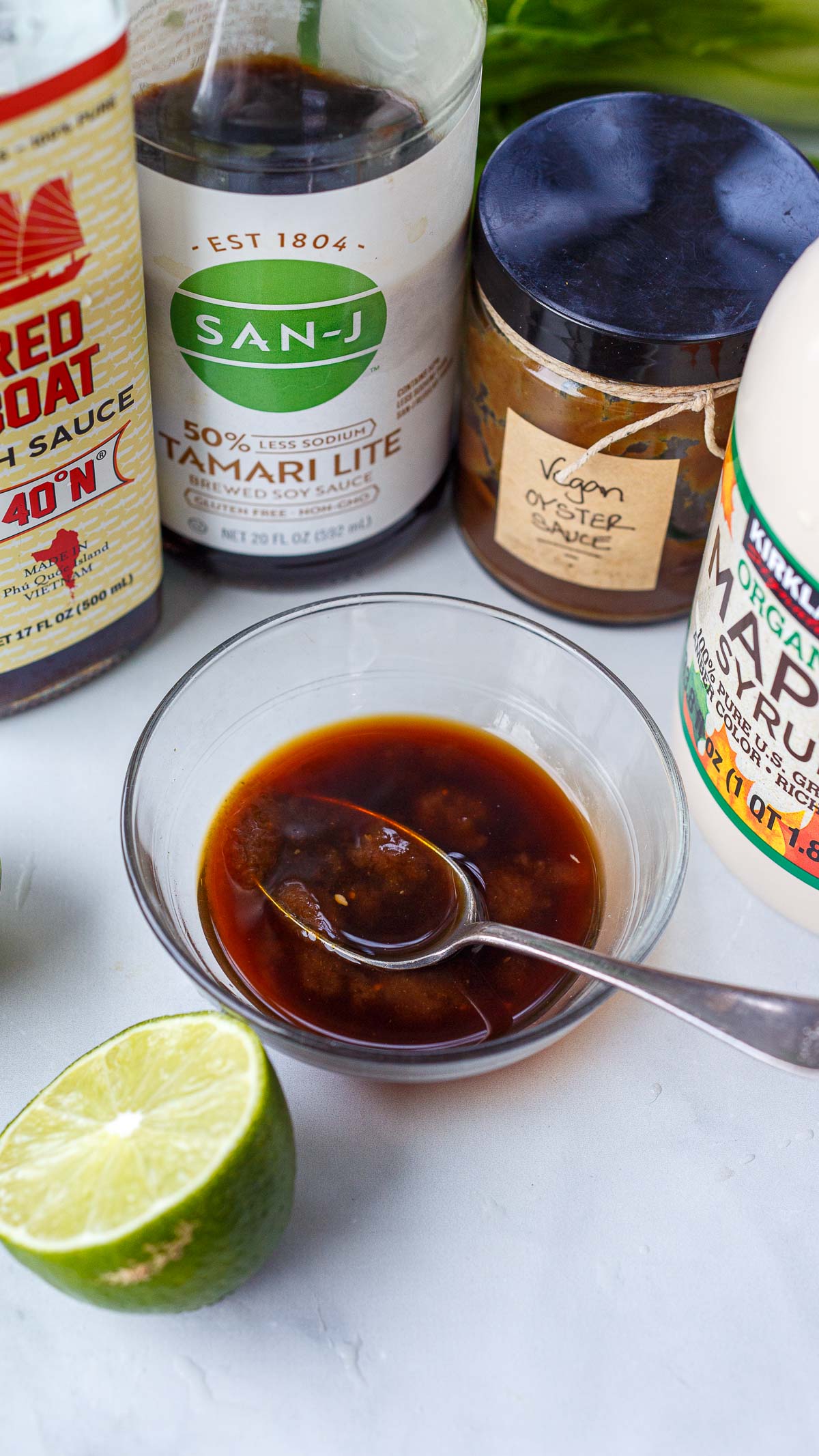 Thai fried rice stir-fry sauce. 